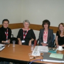 Left to right: Beril Yucel, Anne Burns, Briony Beaven and Jill Hadfield